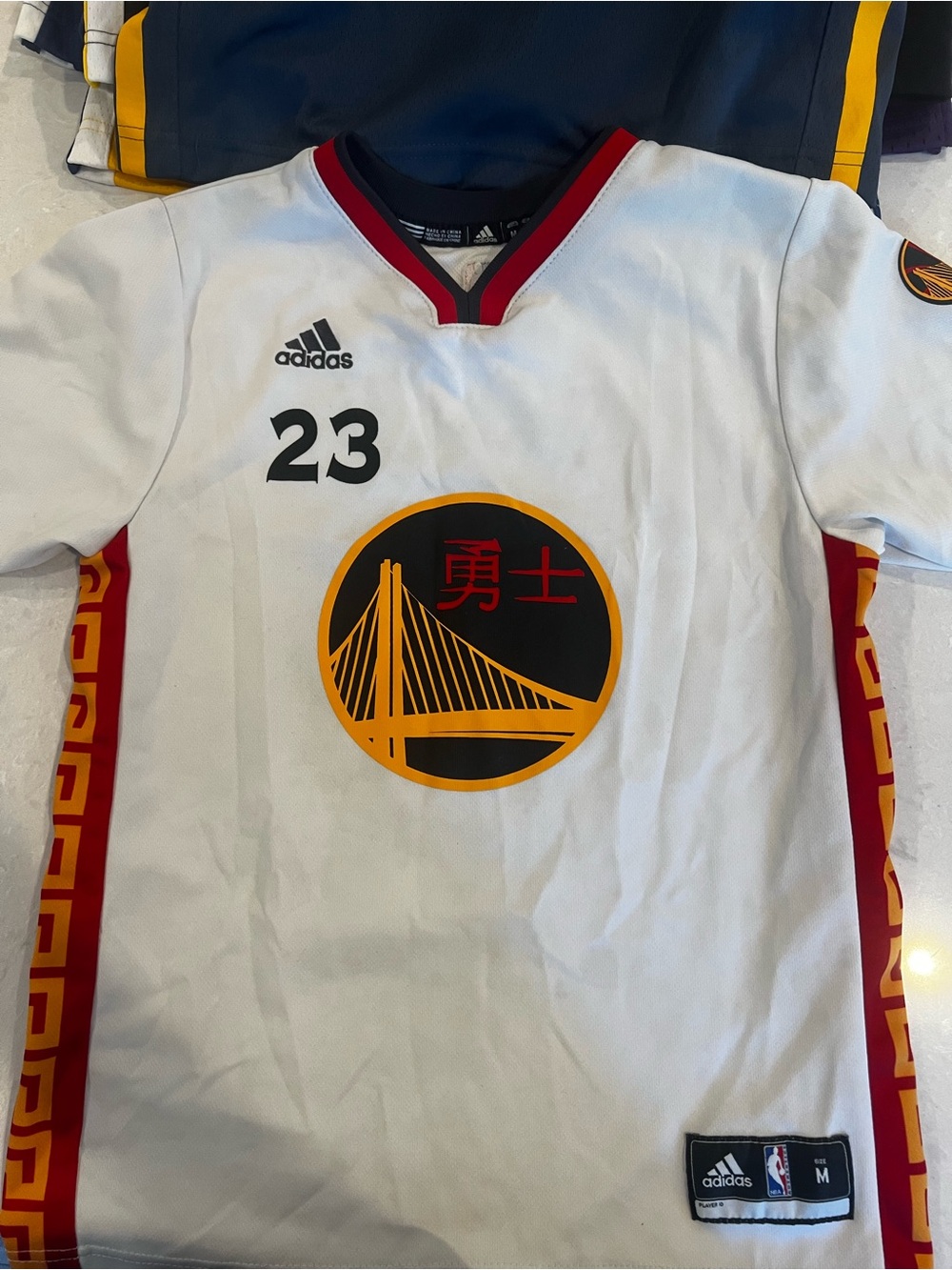 Adidas Draymond Green #23 Warriors Chinese New Year Youth Jersey Medium